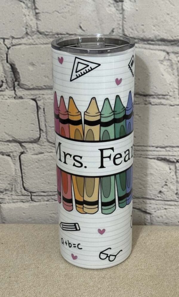 Teacher Appreciation Tumbler no.1